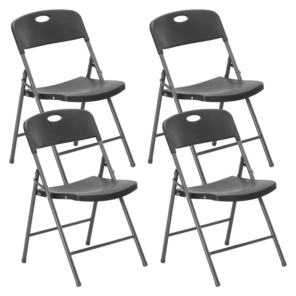 Jhk Heavy Duty Stackable Folding Chair