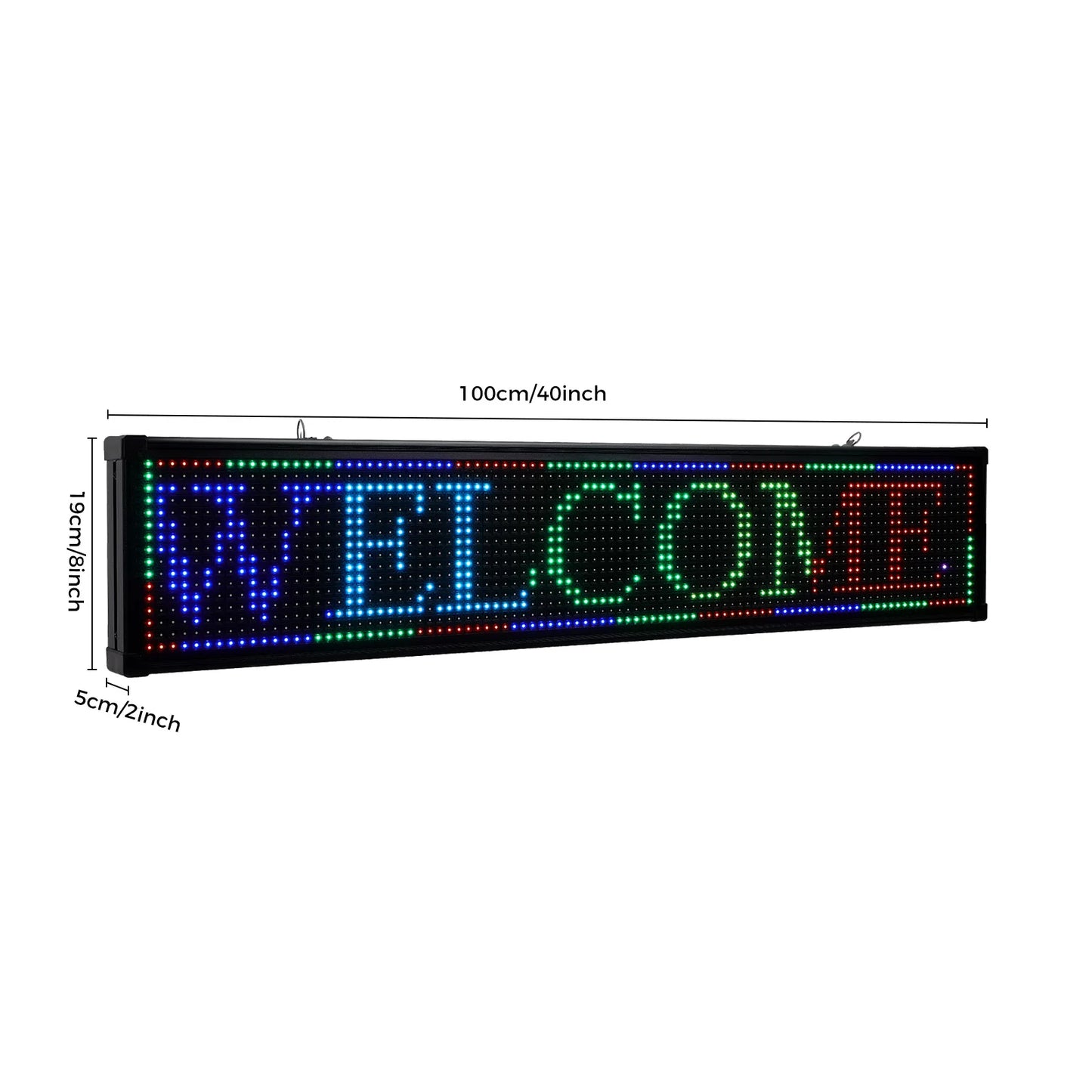 LED Scrolling Sign Board Digital Advertising Display