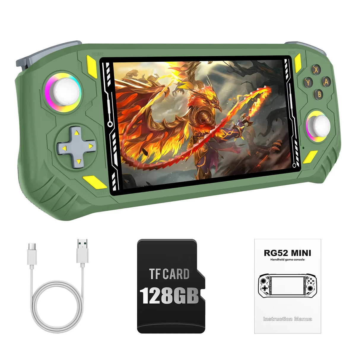 AISLPC Retro Handheld Gaming Console With Dual System