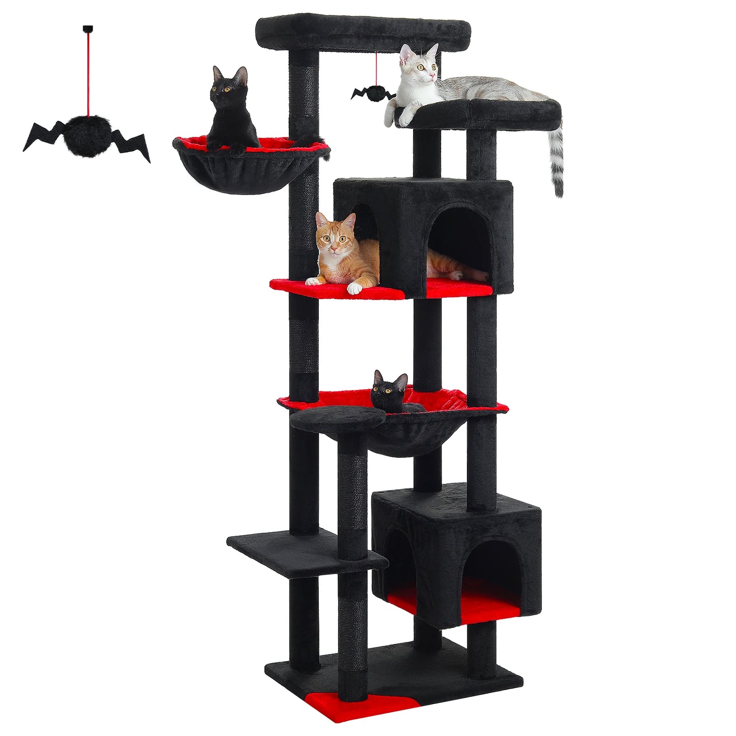 PAWZ Road Multi Tier Cat Tower With Hammock