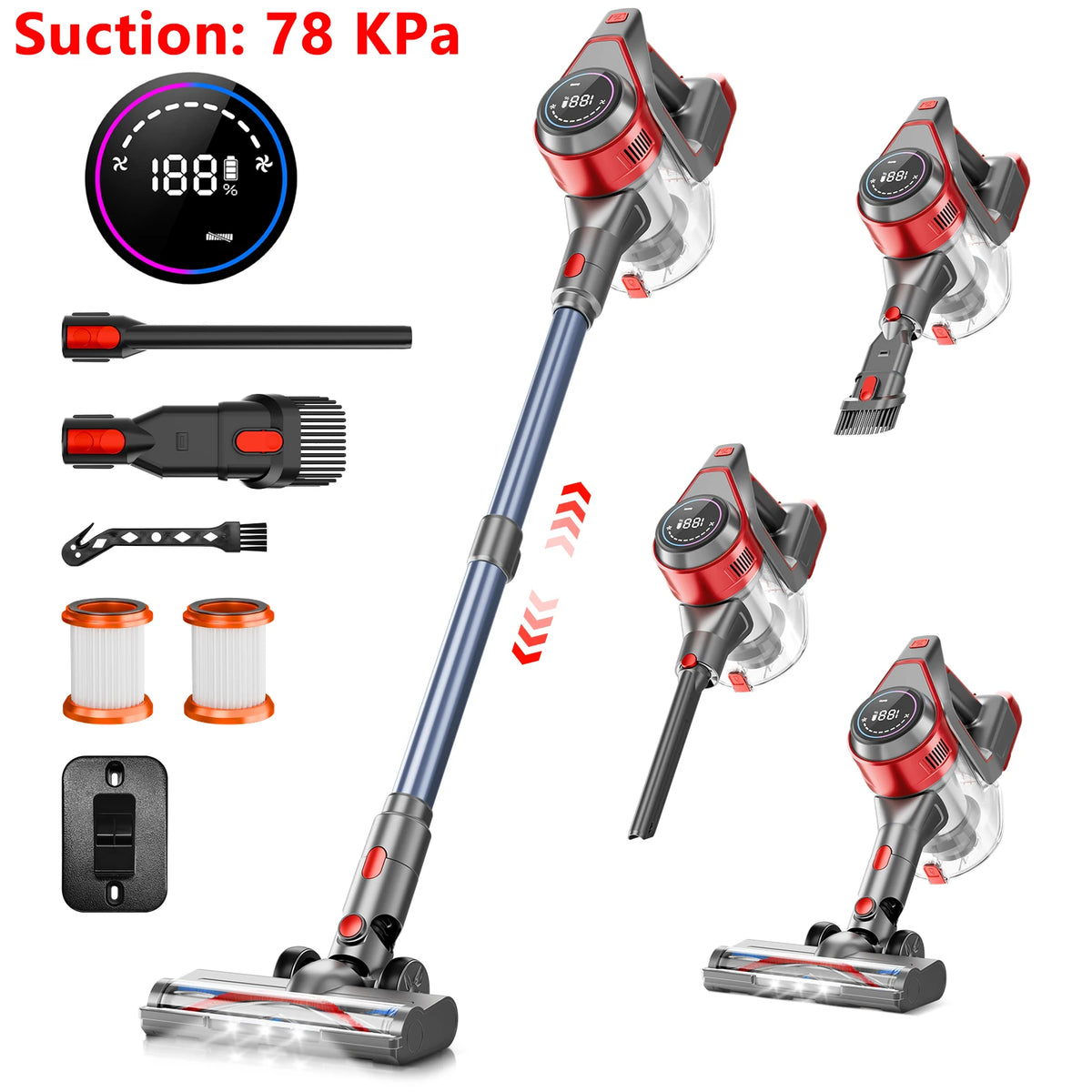 Honki Cordless Stick Vacuum Cleaner