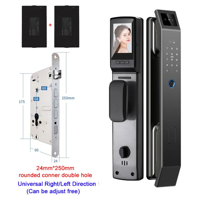 YKESDL 3D Face Recognition Biometric Door Lock
