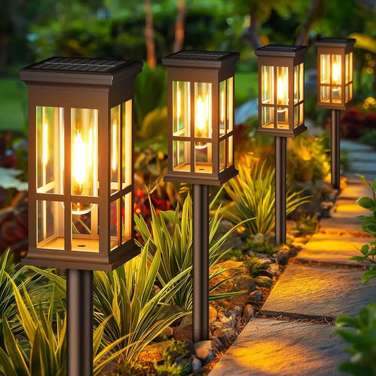 LED Solar Pathway Light Waterproof Outdoor Garden Lamp