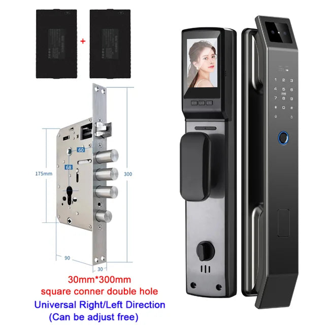 YKESDL 3D Face Recognition Biometric Door Lock