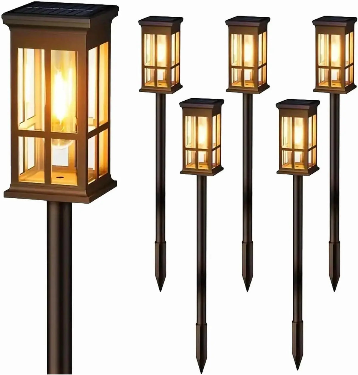 LED Solar Pathway Light Waterproof Outdoor Garden Lamp