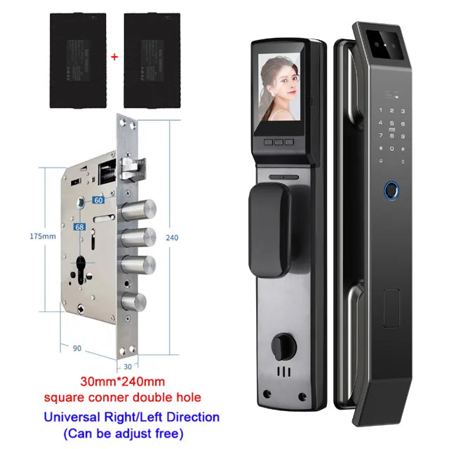 YKESDL 3D Face Recognition Biometric Door Lock