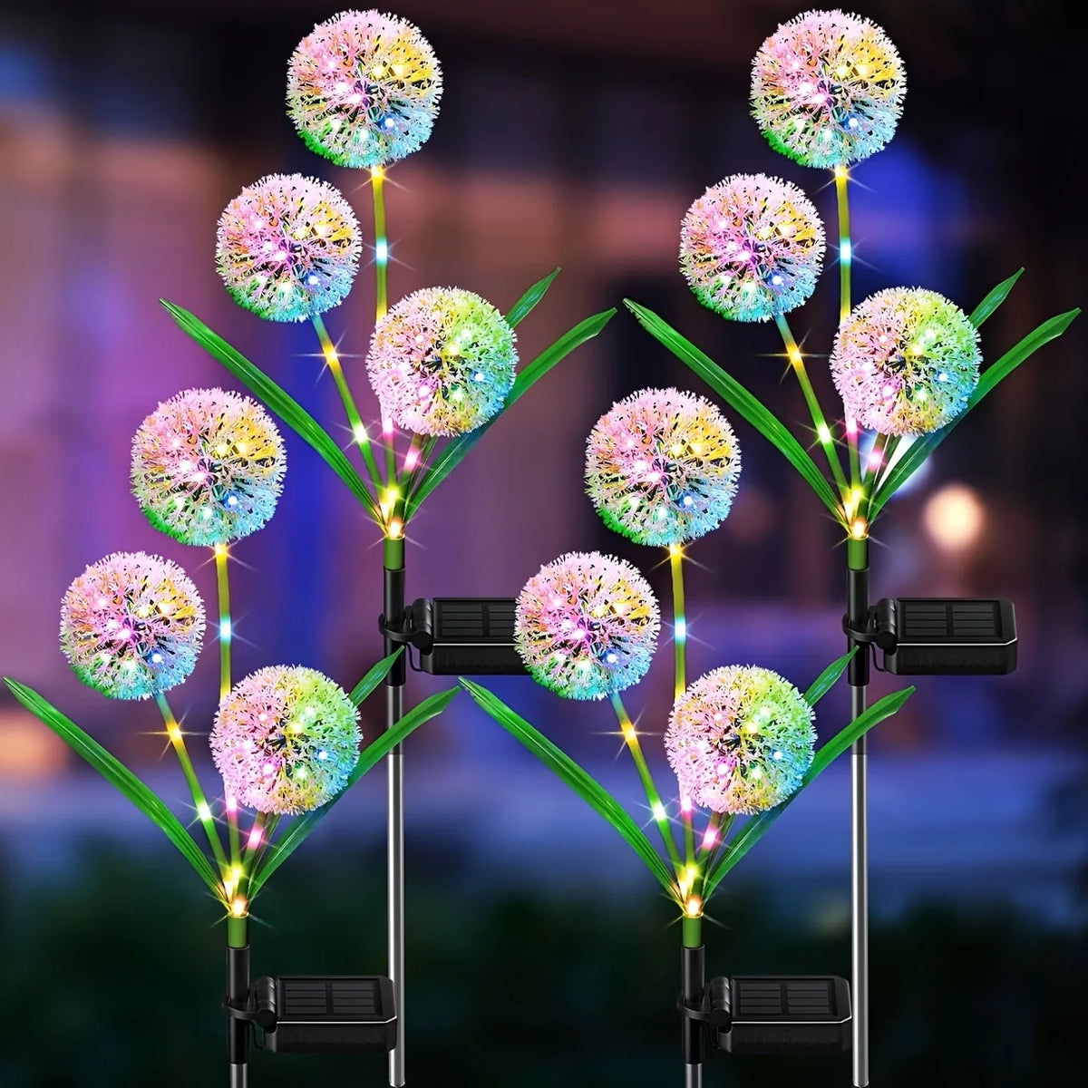 Solar LED Dandelion Outdoor Garden Decorative Lights
