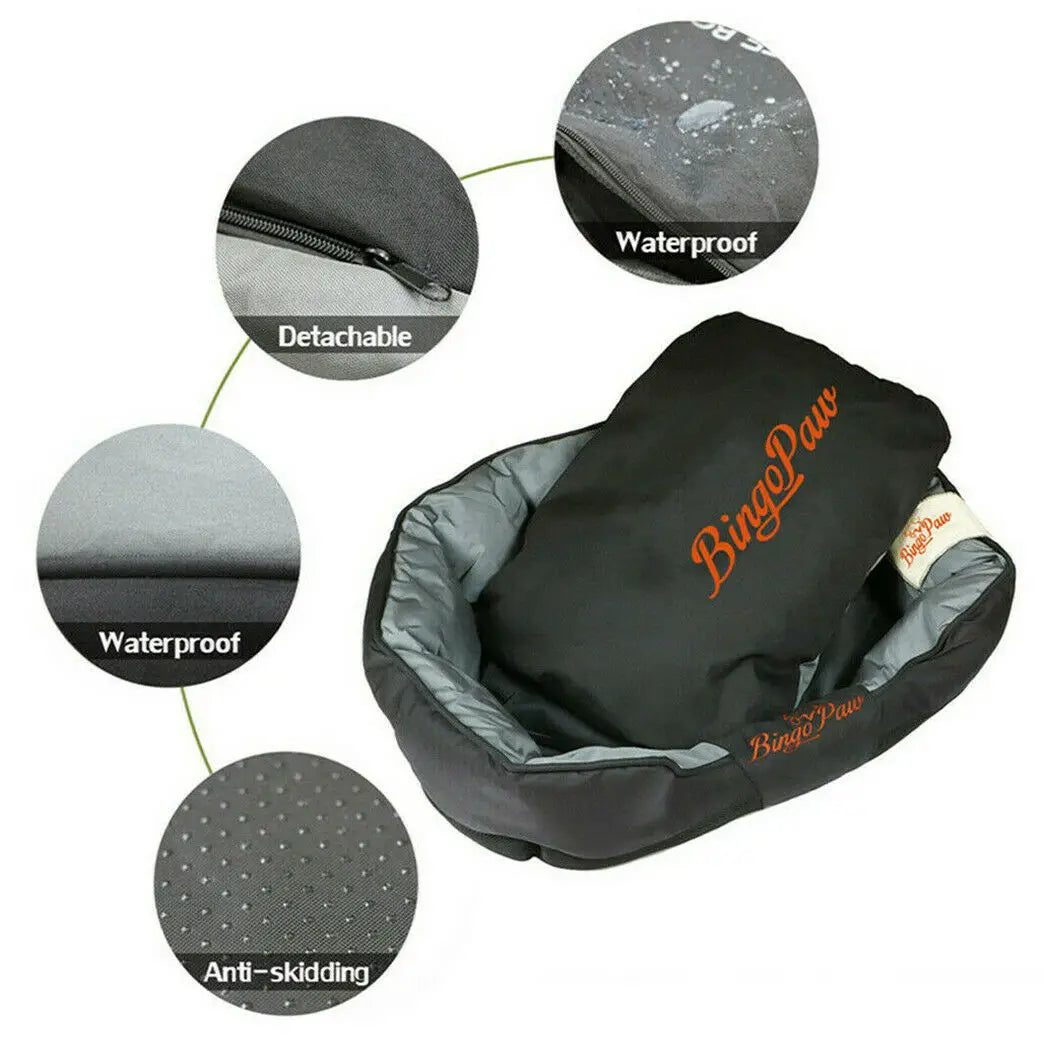BINGOPAW Waterproof Orthopedic Dog Bed