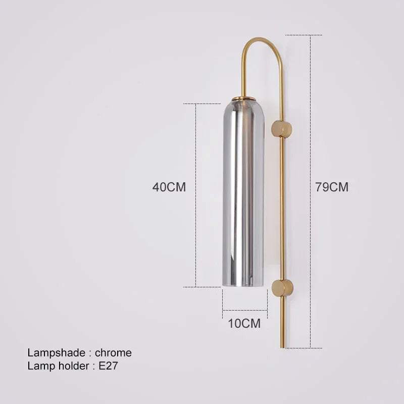 TAONUANSHU Modern Glass LED Wall Light