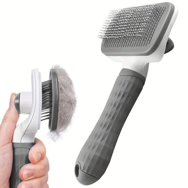 Universal Pet Detangling Brush For Knots And Mats
