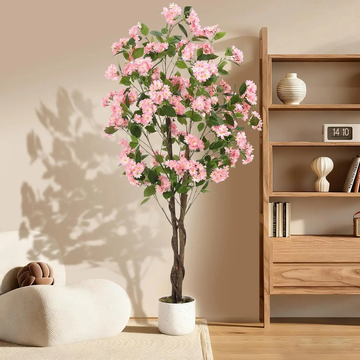 HiMISS Artificial Osmanthus Tree With Lifelike Flowers