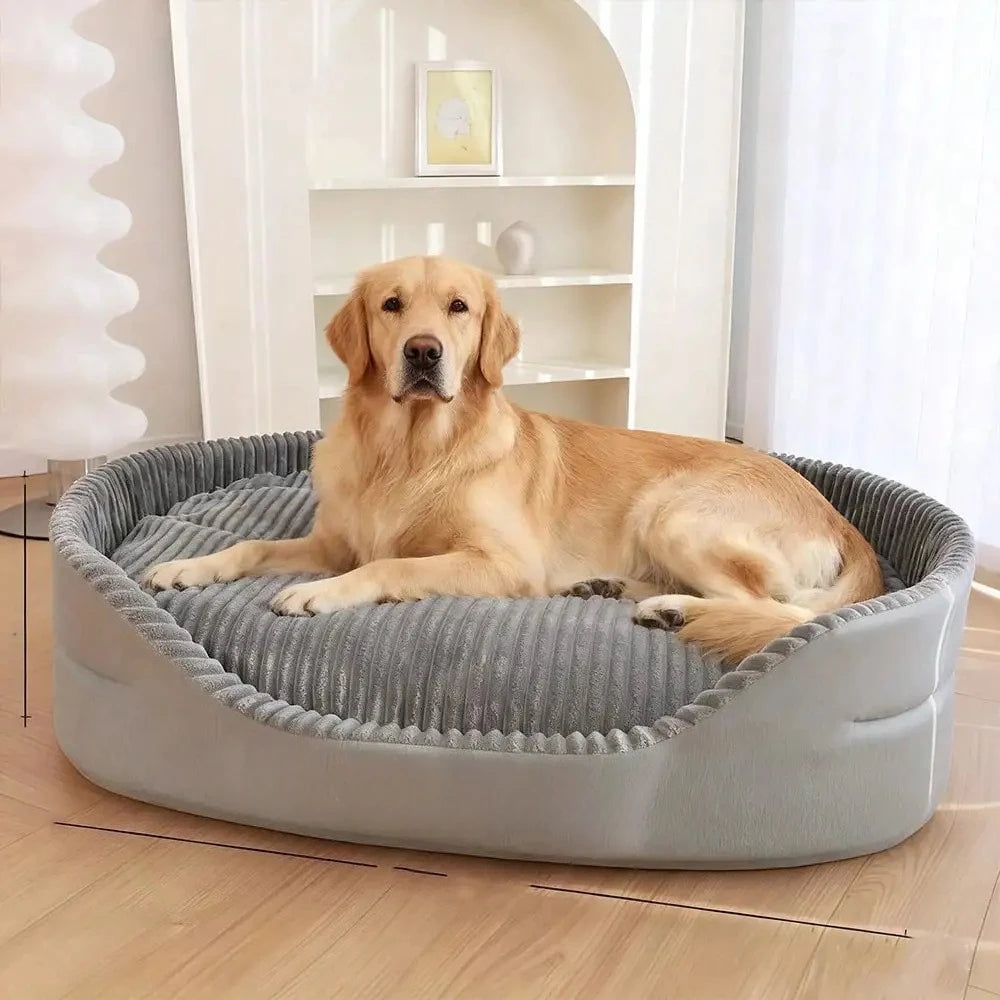 Soft Plush Cotton Pet Bed For Dogs And Cats