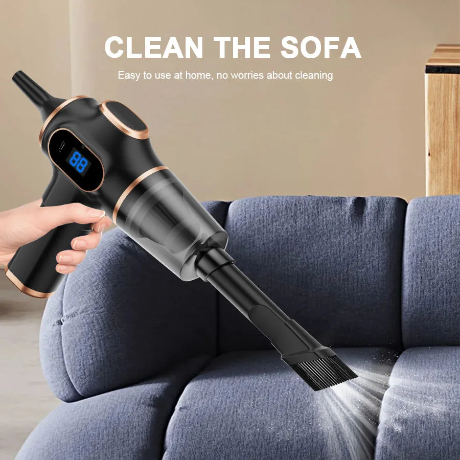 Wireless Car Vacuum Cleaner for Home and Auto
