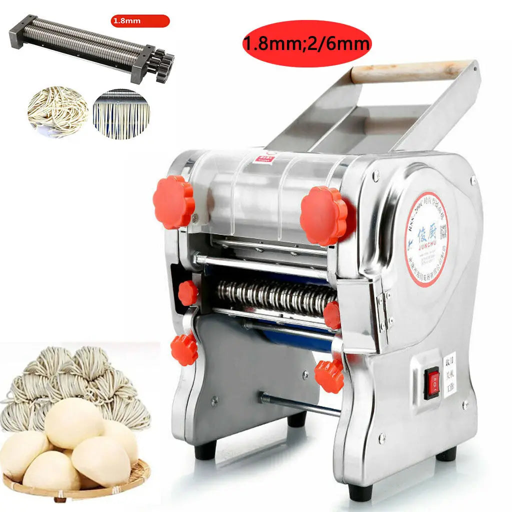 Stainless Steel Electric Pasta Maker And Noodle Machine