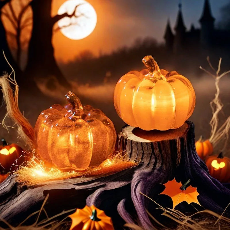 Halloween Led Pumpkin Tabletop Decoration Ornament