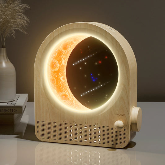Blonbar Sunrise Alarm Clock With Moon Lamp