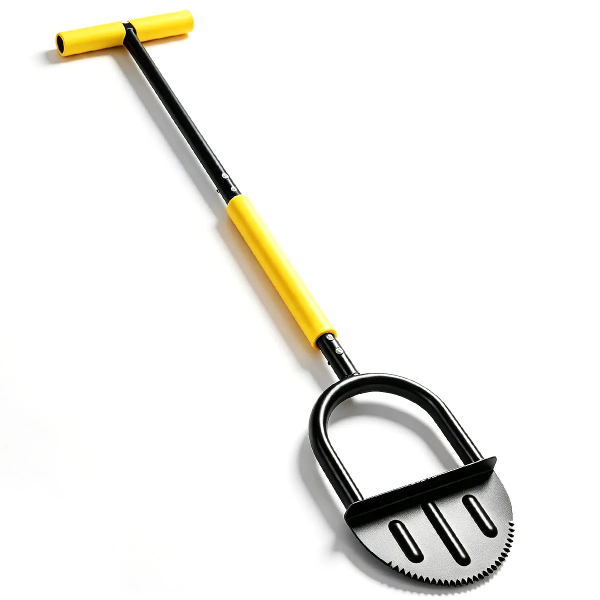 Serrated Half Moon Lawn Edger With Ergonomic Handle