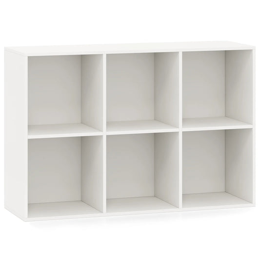 HOMASIS Modern Cube Bookcase And Storage Organizer
