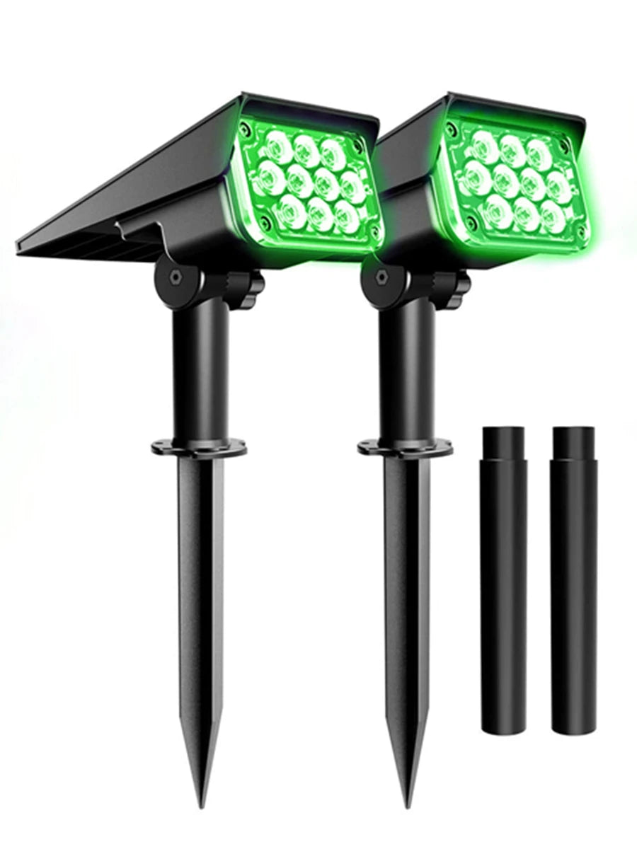 T-Sunrise Solar Garden Light Adjustable Outdoor Spotlight
