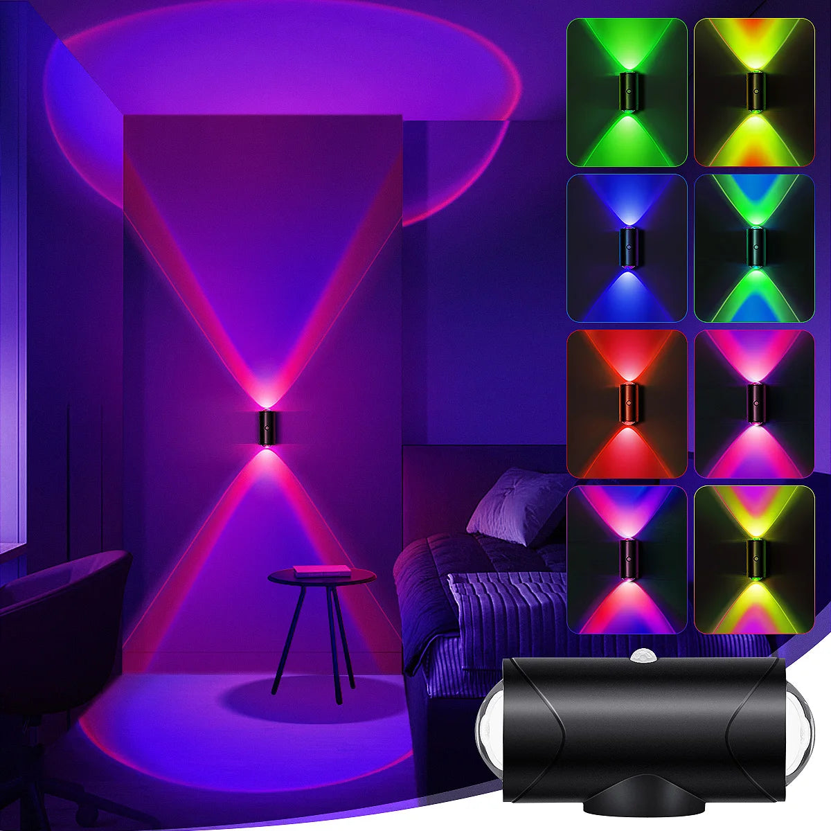 Aiopp LED Motion Sensor Wall Sconce Light