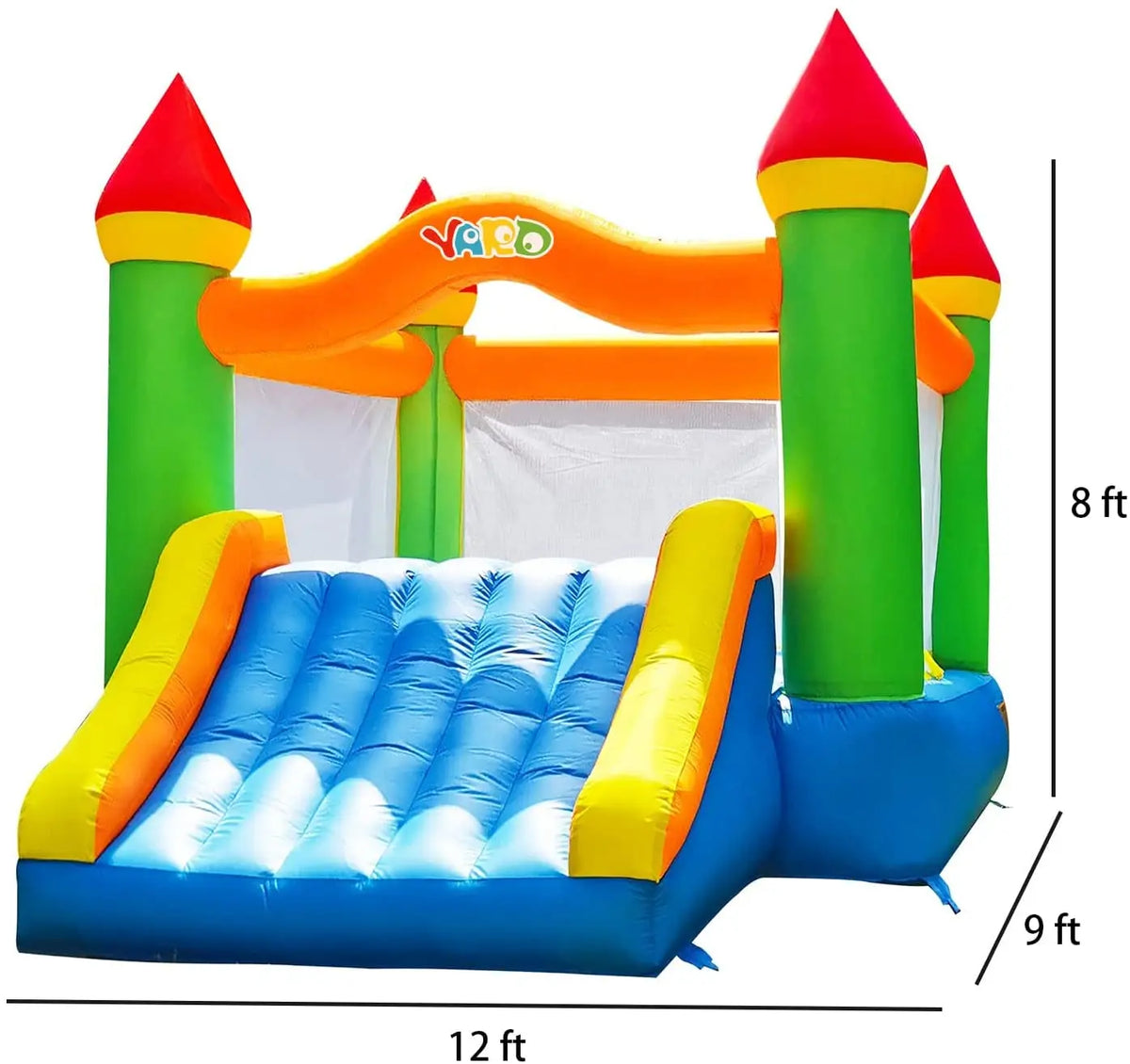YARD Inflatable Bounce House With Slide And Blower