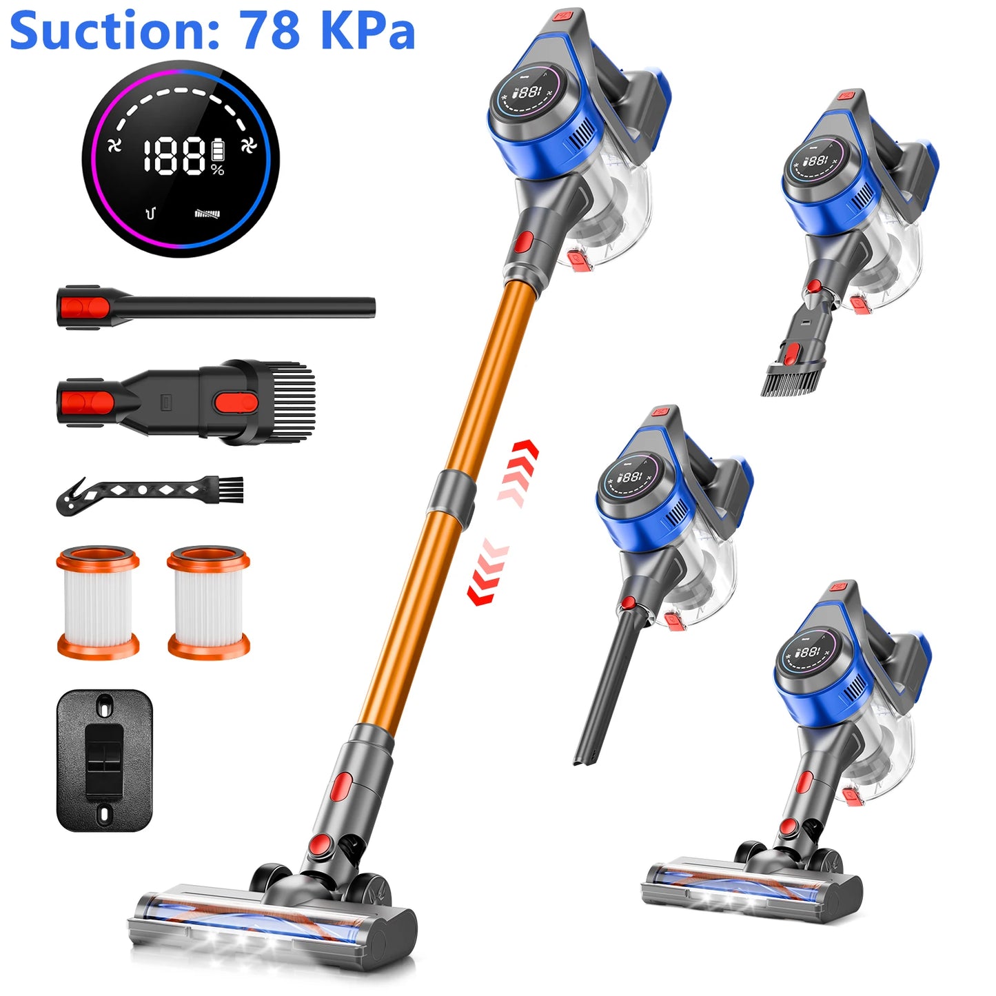 Honki Cordless Stick Vacuum Cleaner