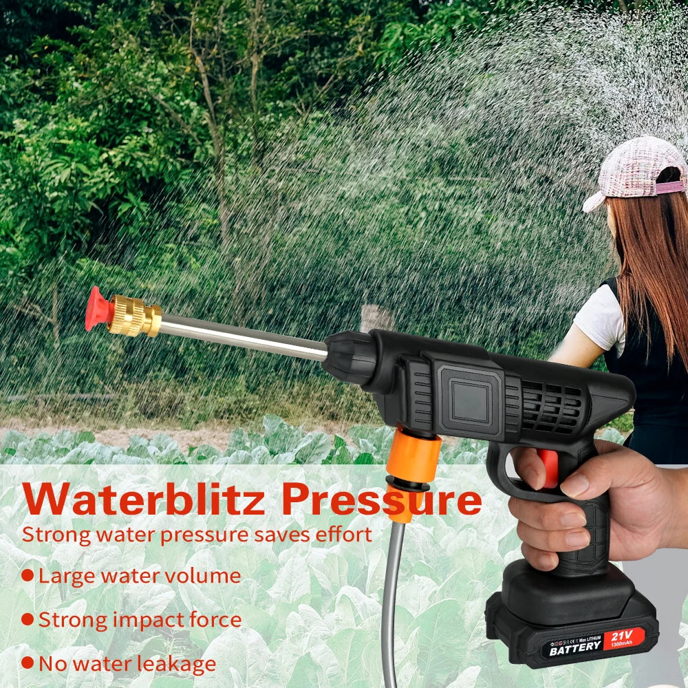 Cordless 21V High Pressure Car Cleaning Sprayer