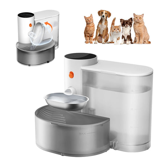 Petgravity Stainless Steel Automatic Cat Water Dispenser