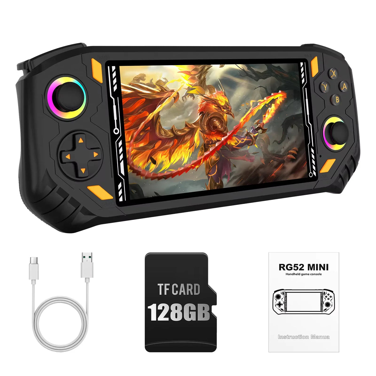 AISLPC Retro Handheld Gaming Console With Dual System