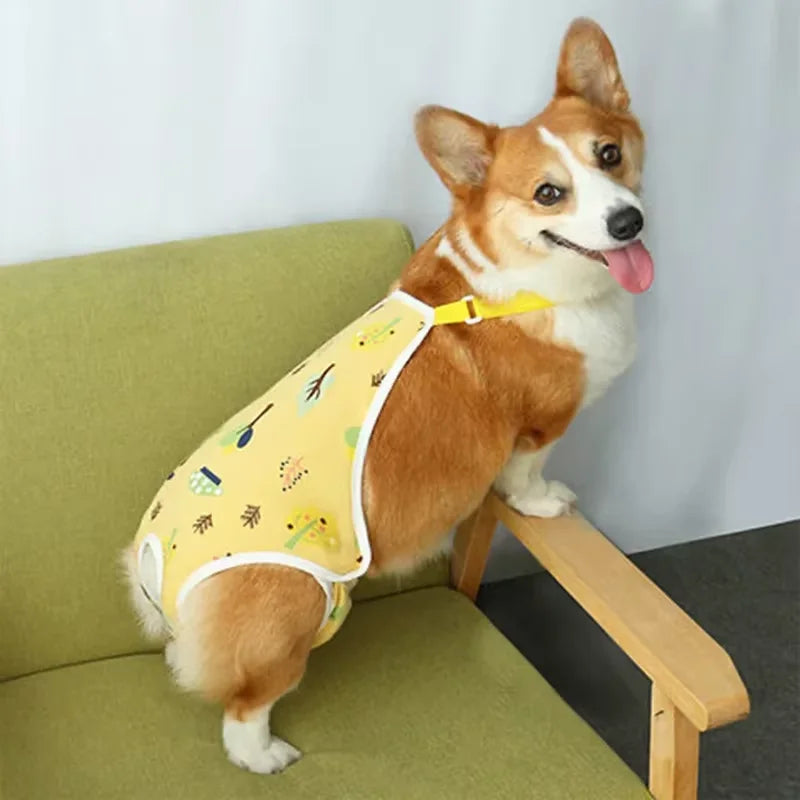 Washable Adjustable Female Dog Underwear Pants