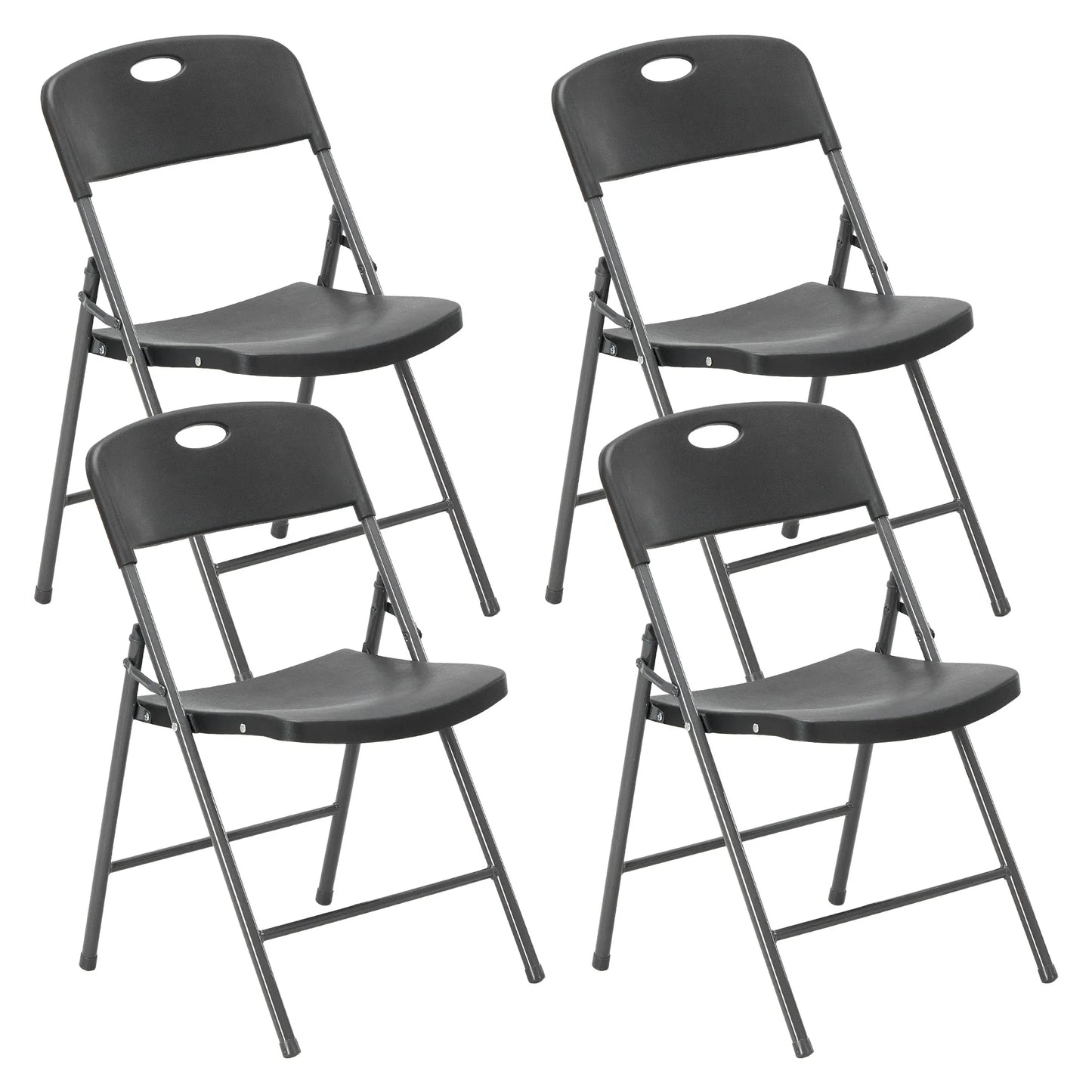 Jhk Heavy Duty Stackable Folding Chair
