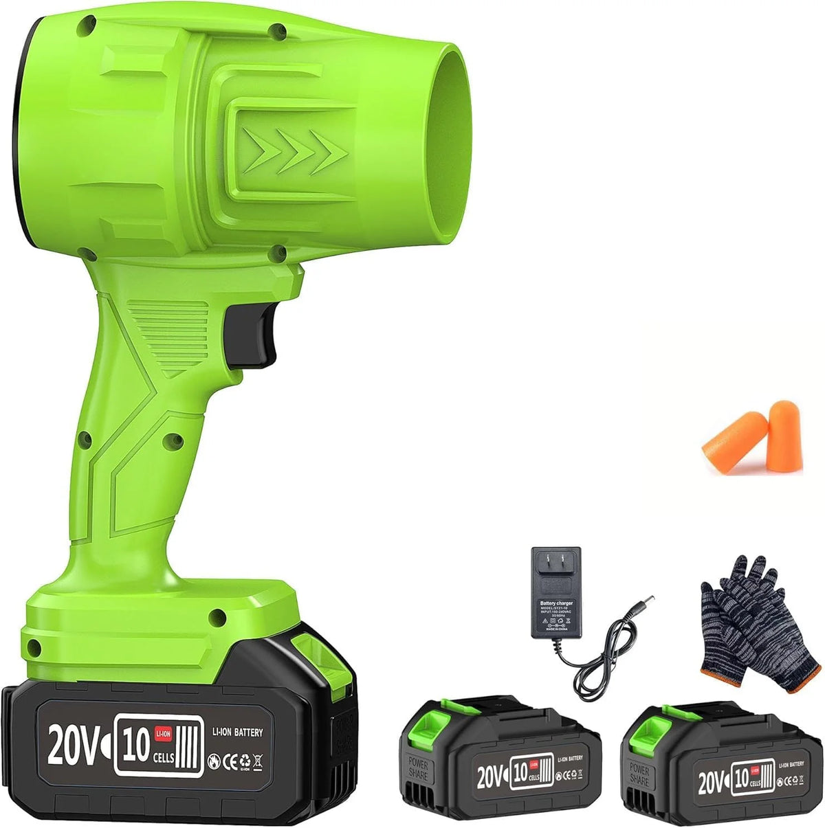 Firehelp Cordless Leaf Blower With Battery And Charger