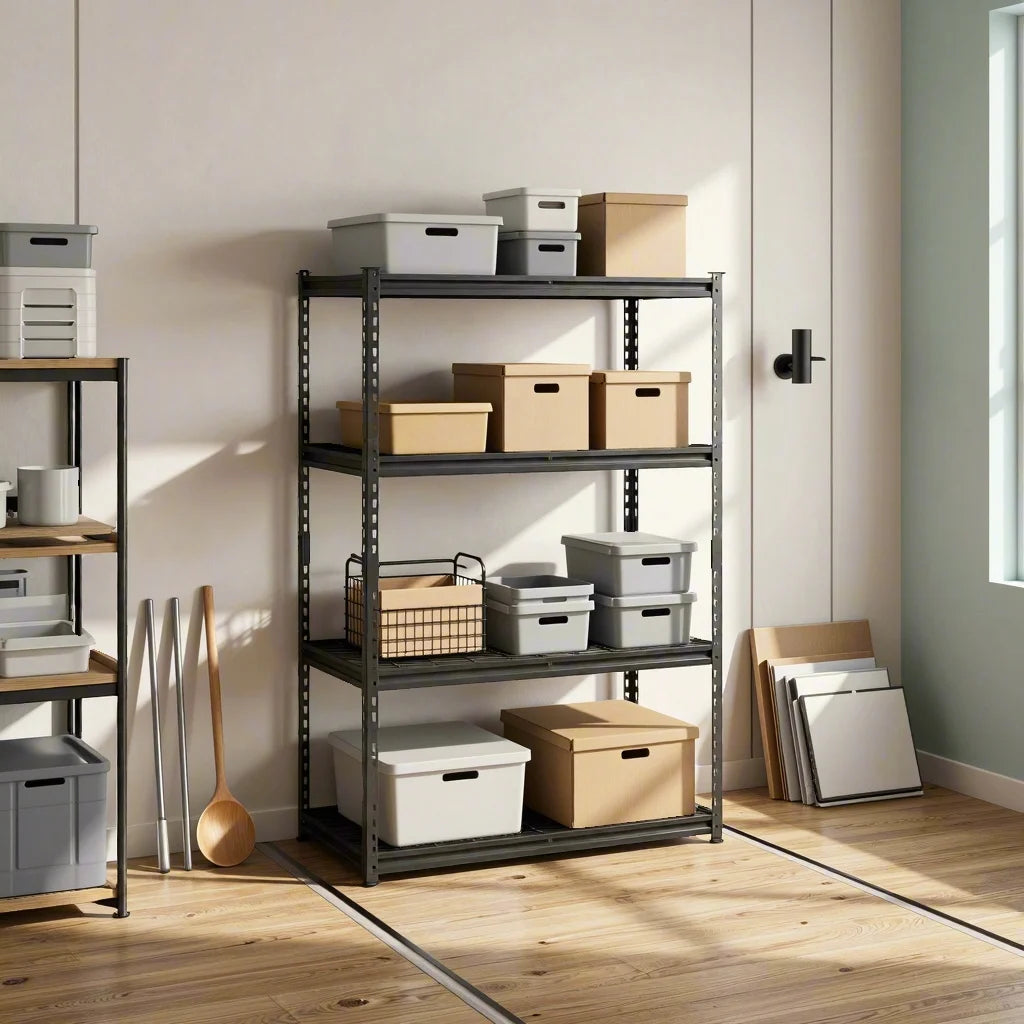 Mojy Heavy Duty Adjustable Steel Storage Shelves