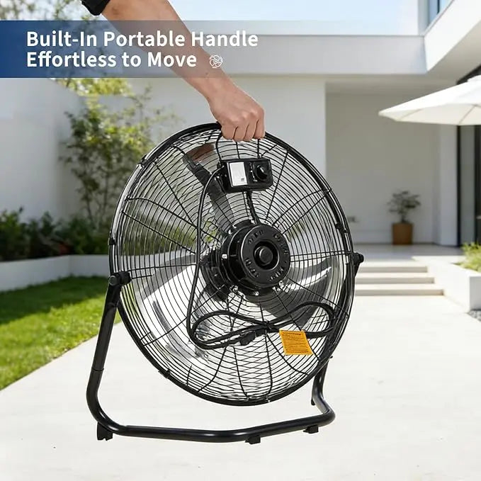 Acekool Heavy Duty High Velocity Industrial Floor Fan