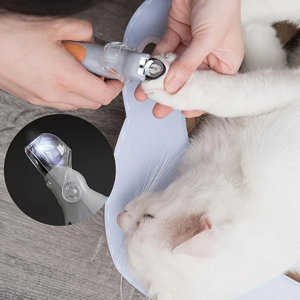 Pet Nail Clipper For Dogs And Cats With Led Light