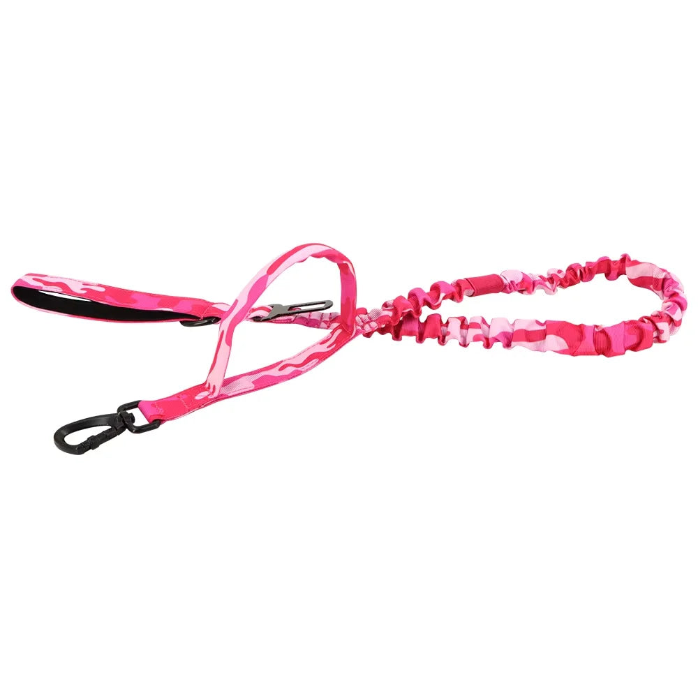 Military Tactical Dog Leash With Dual Handles