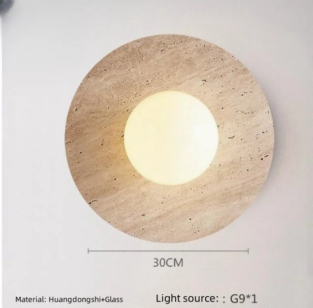 Jiankexing Natural Stone LED Wall Lamp