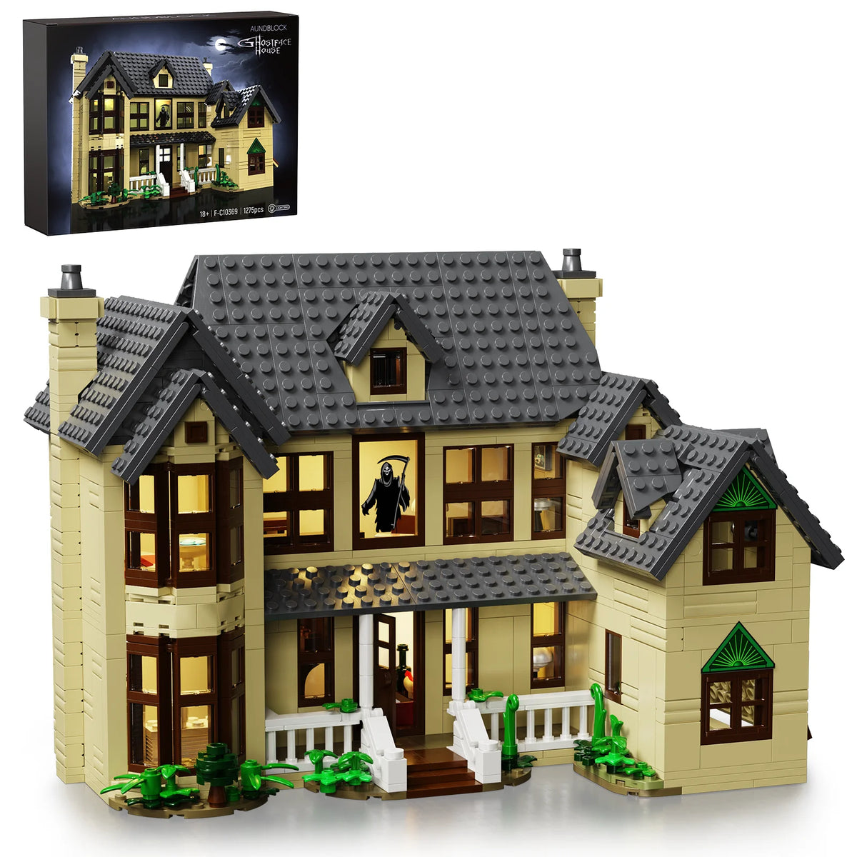 Horror Haunted House Building Block Set
