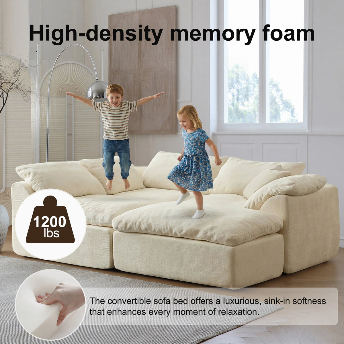 Yeflixvrau Modern Modular Sectional Sofa