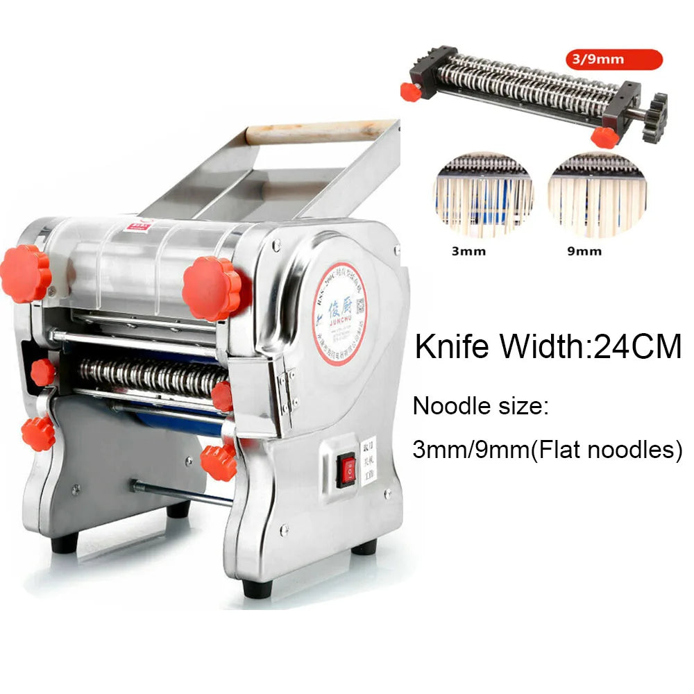 Stainless Steel Electric Pasta Maker And Noodle Machine