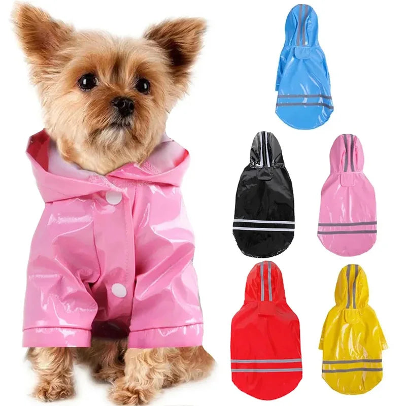 Waterproof Pet Rain Coat For Dogs And Cats