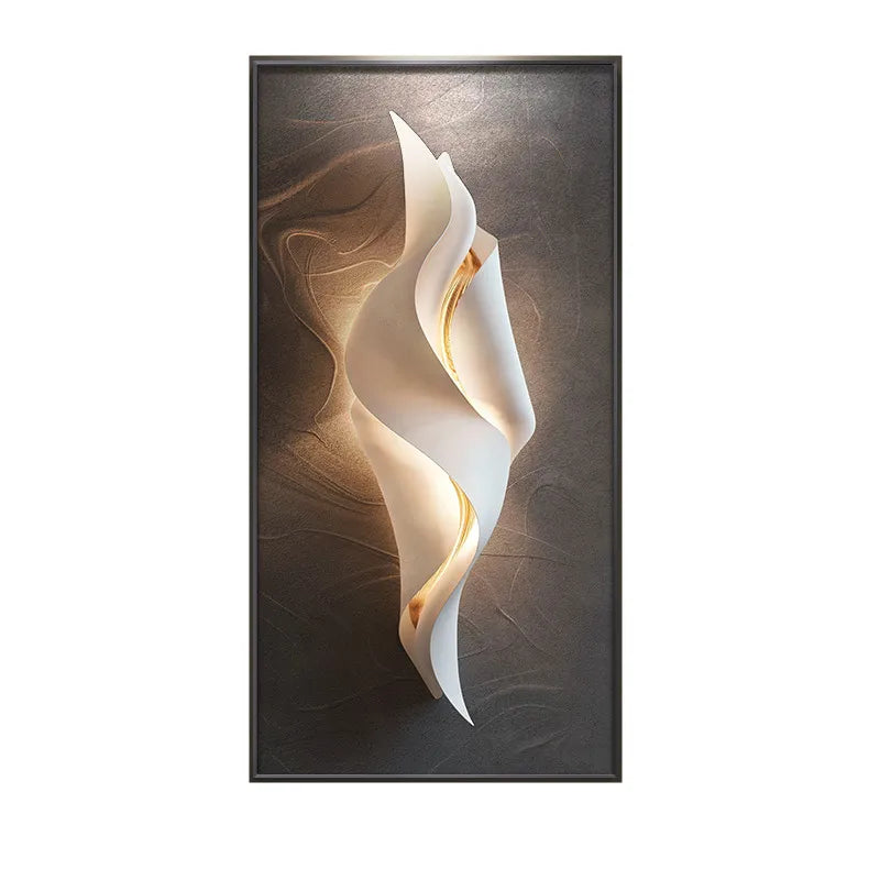 XZLUSTER Modern Crystal LED Mural Wall Lamp