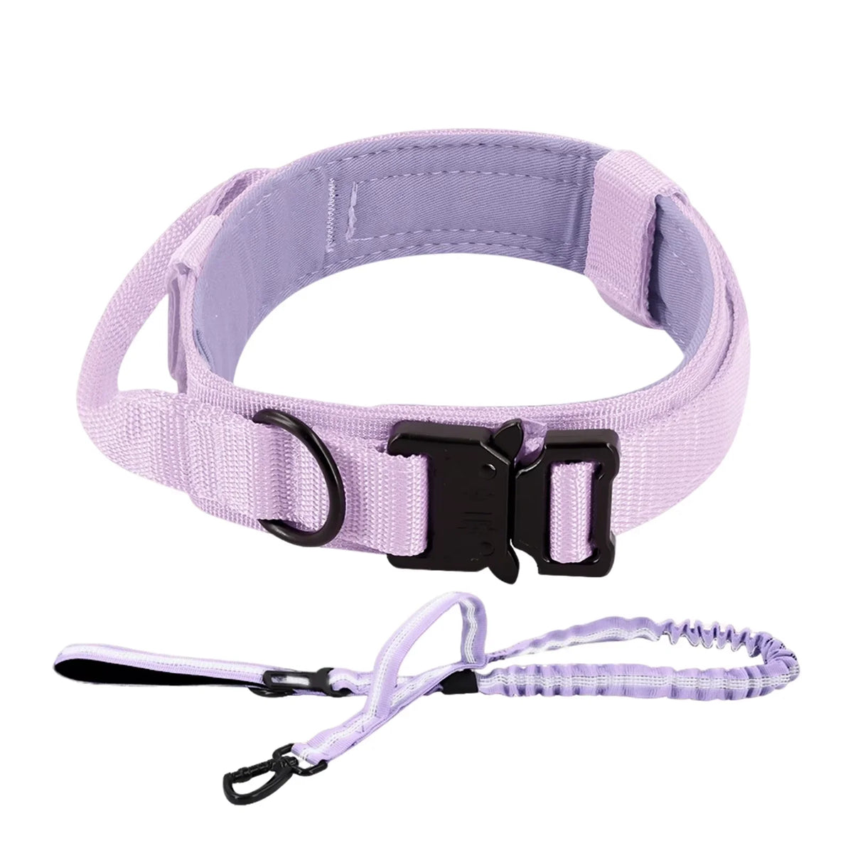 Adjustable Tactical Dog Training Collar With Leash Set