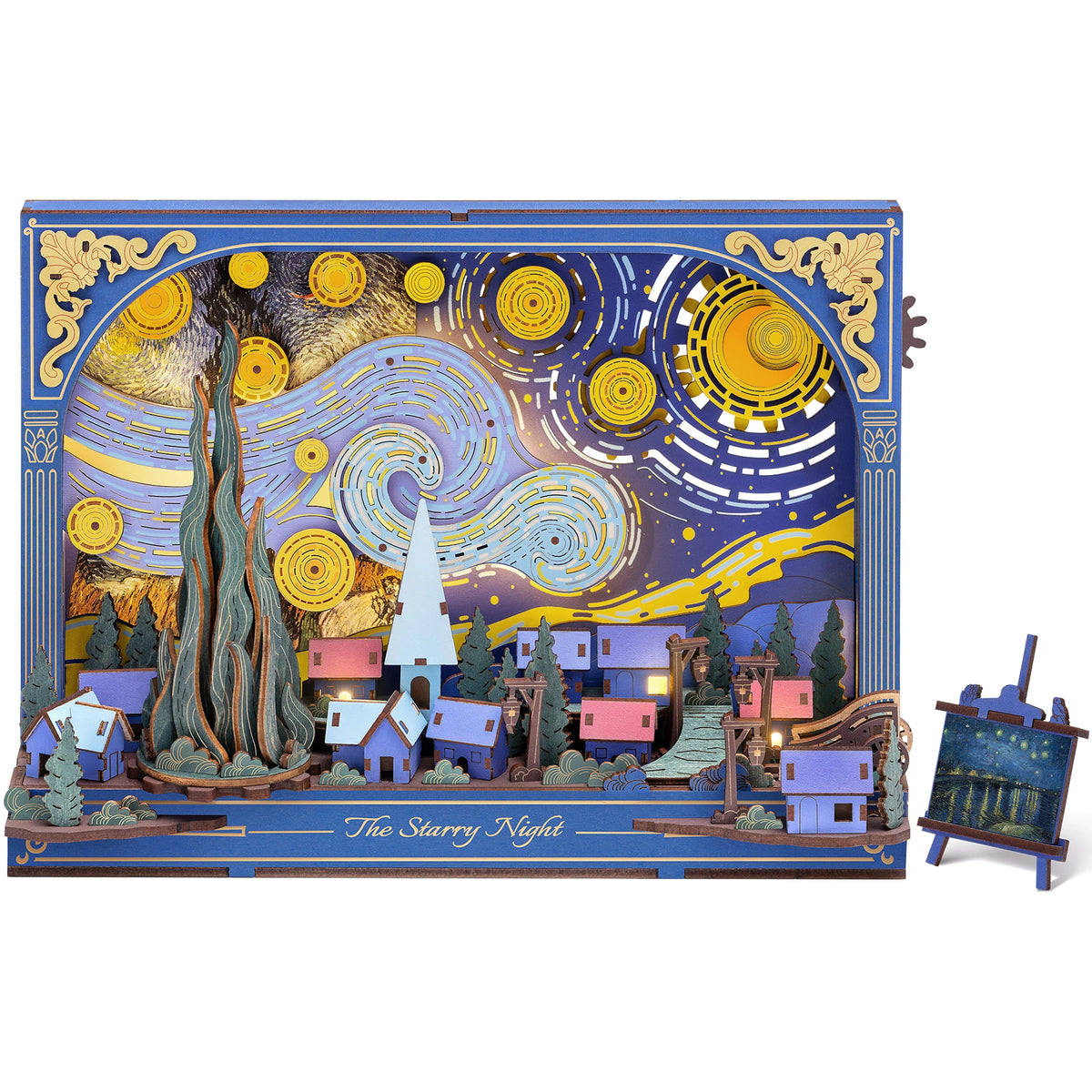 ROKR Starry Night 3D Wooden Puzzle