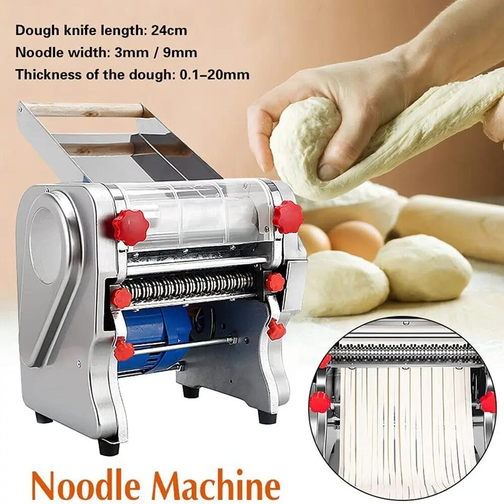 Stainless Steel Electric Pasta Maker And Noodle Machine
