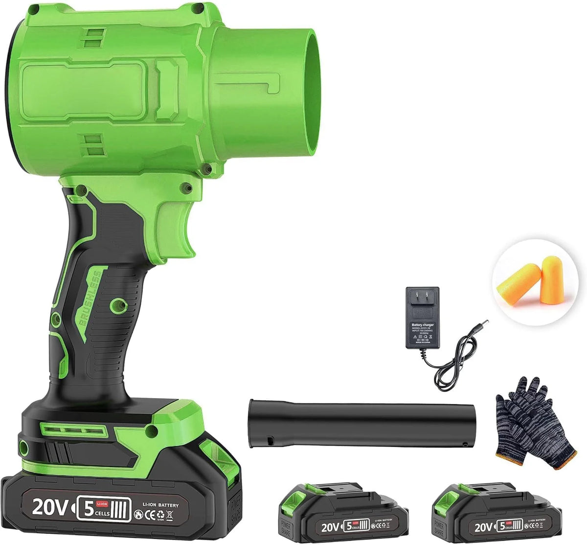 Firehelp Cordless Leaf Blower With Battery And Charger