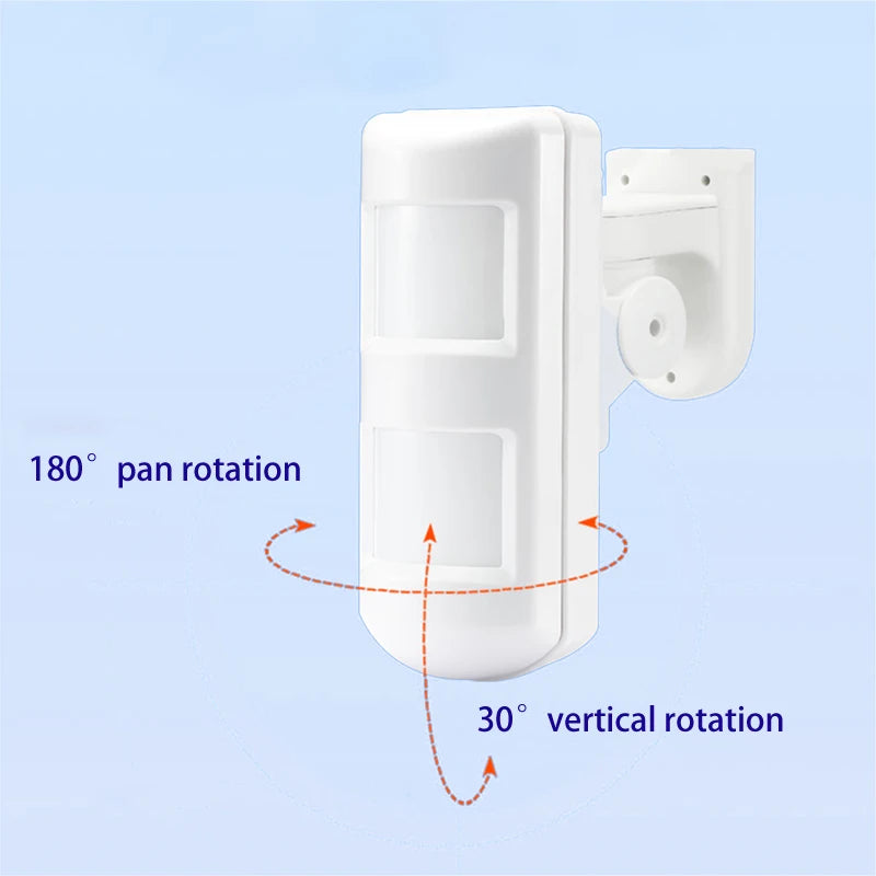 Emooluxr Waterproof Outdoor Pet Friendly Motion Sensor Alarm