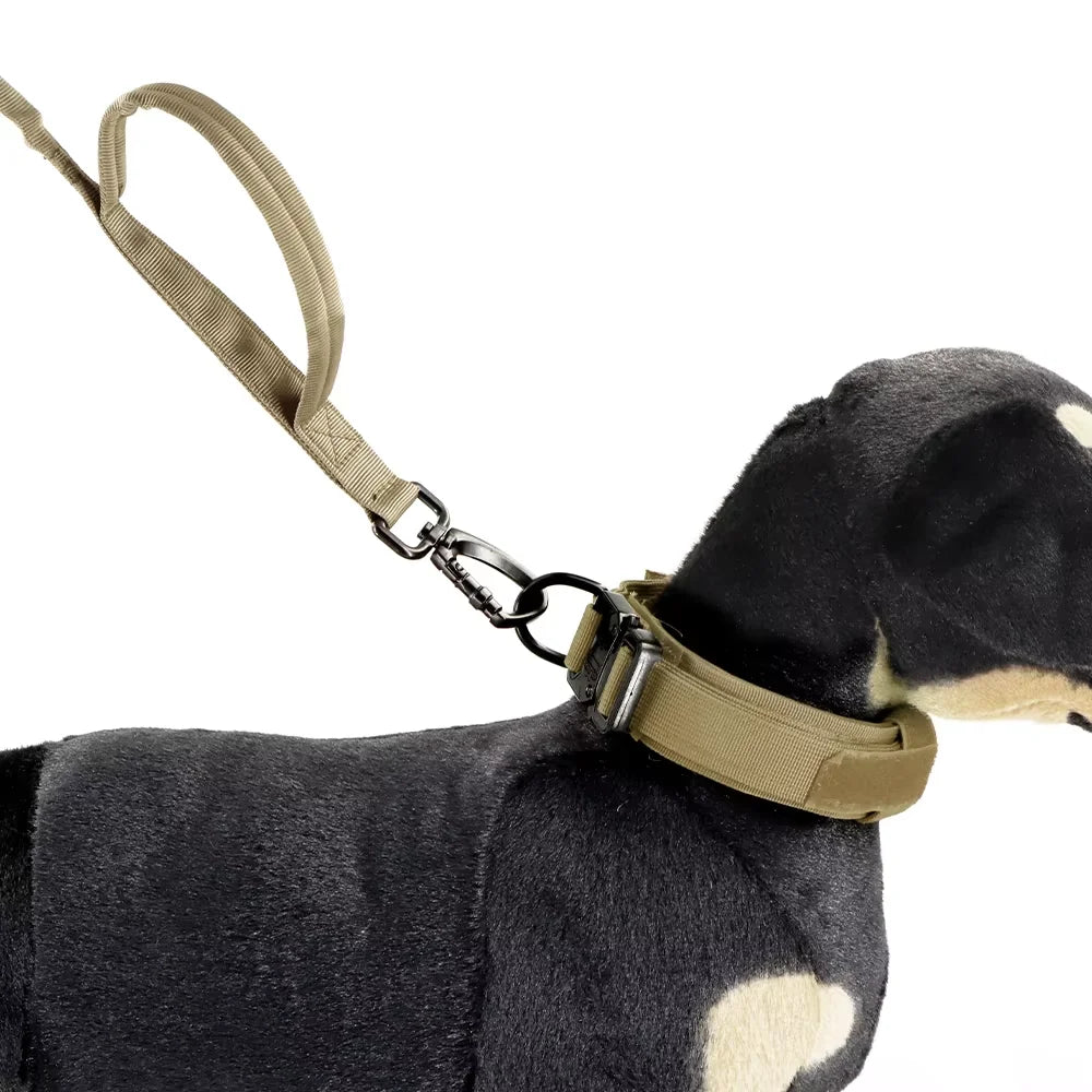 Military Tactical Dog Leash With Dual Handles