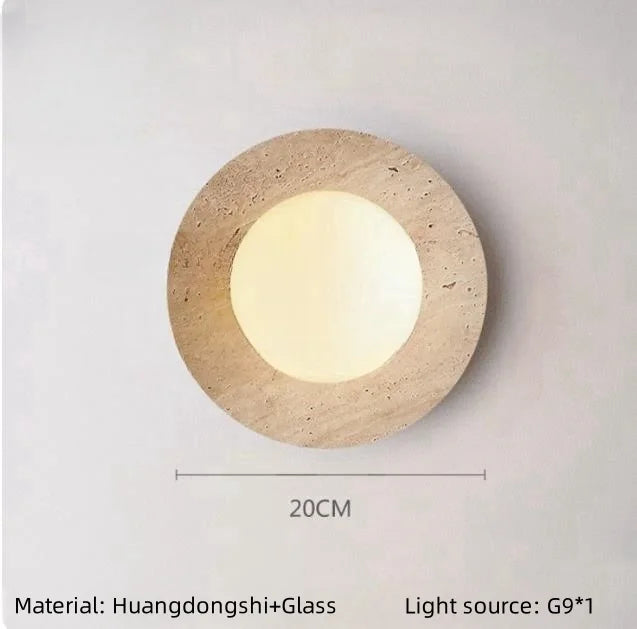 Jiankexing Natural Stone LED Wall Lamp