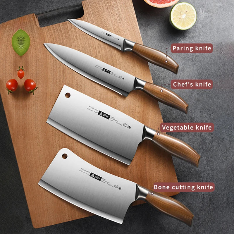 Professional 4-Piece Kitchen Knife Set